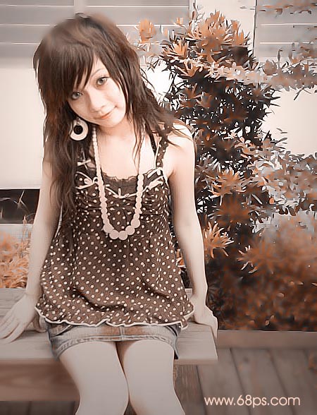 非主流ps教程:照片色調隨自己愛好做