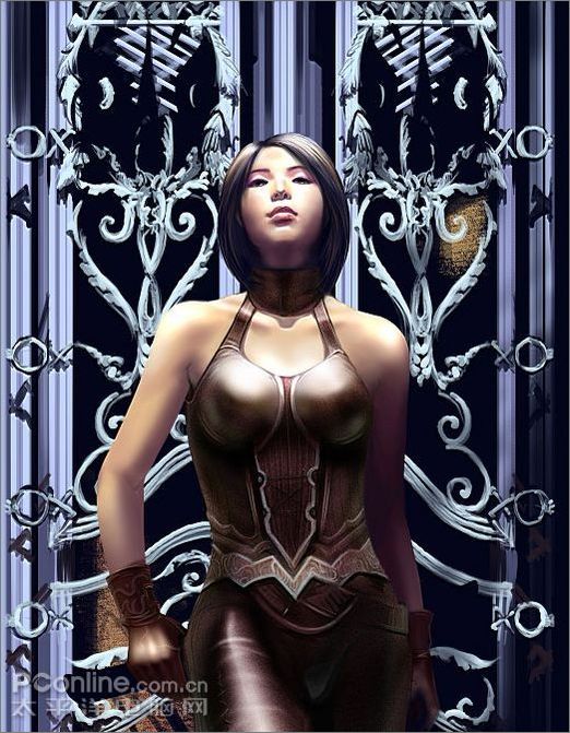 photoshop繪制《女刺客》插畫 photoshop繪制《女刺客》插畫