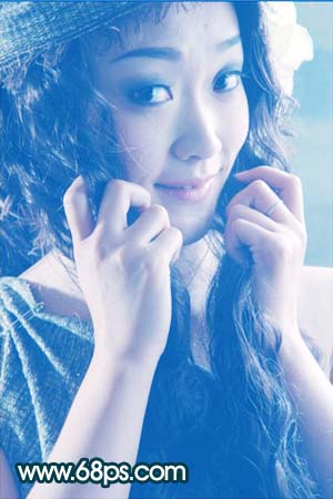 photoshop調色:古典藝術mm照片