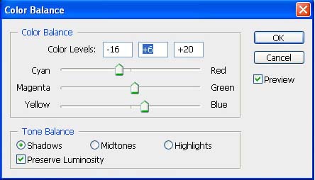 photoshop簡單制作浪漫非主流照