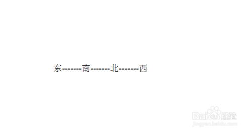 如何在Word里制作一個方向指南針