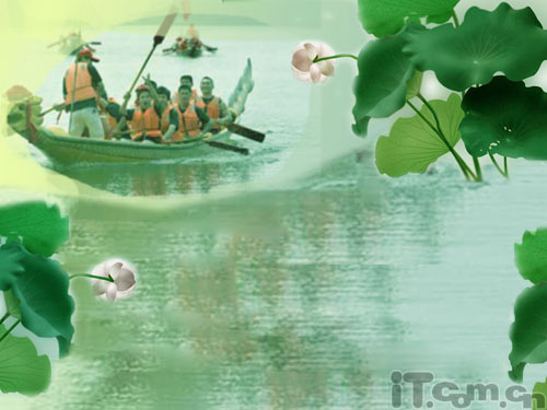 用photoshop制作端午節(jié)賀卡