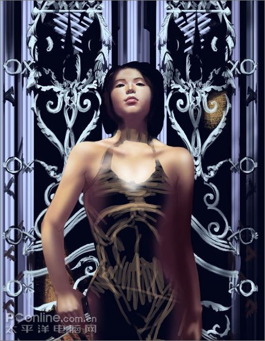 photoshop繪制《女刺客》插畫 photoshop繪制《女刺客》插畫