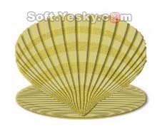 photoshop濾鏡實例:制作彩色小貝殼