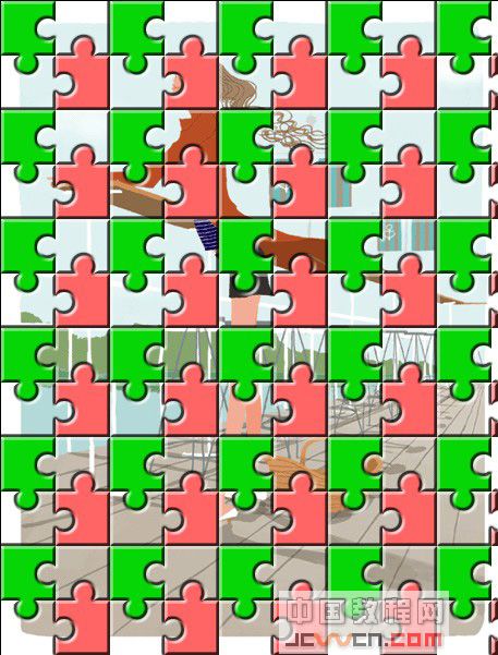 Photoshop教你打造美麗酷酷拼圖