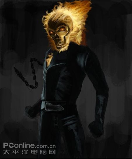 photoshop手繪實例教程:死靈騎士 photoshop手繪實例教程:死靈騎士