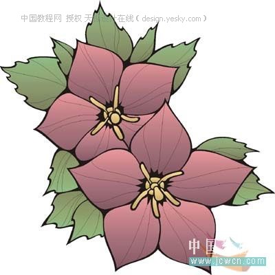 photoshop自定義卷曲花紋筆刷_網頁設計轉載教程