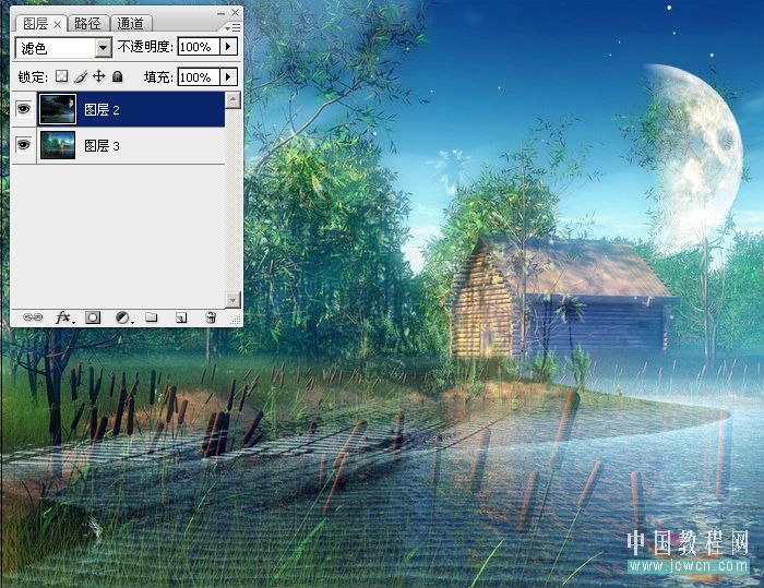 photoshop入門教程:圖層混合模式_webjx.com