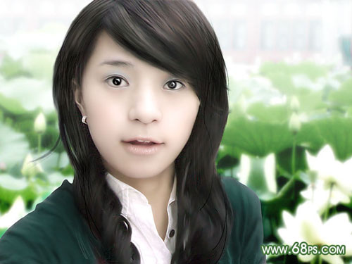 photoshop突出mm照片意境讓畫面清晰