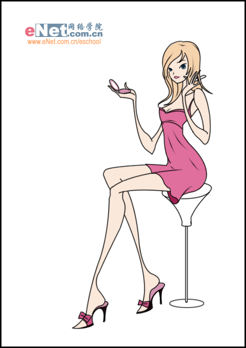 無限靚麗 photoshop打造氣質(zhì)美女_網(wǎng)頁設(shè)計webjx.com轉(zhuǎn)載