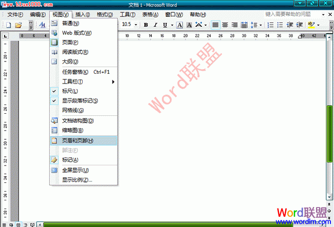 Word2003文檔中怎么樣去水印