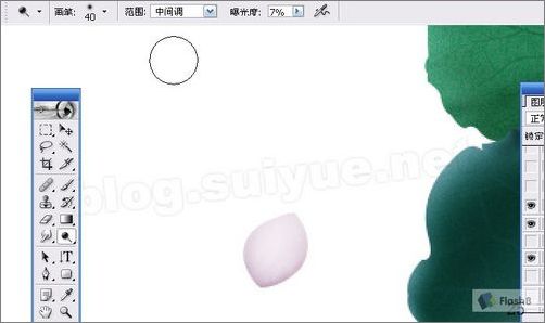 photoshop鼠繪精美荷花教程 photoshop鼠繪精美荷花教程