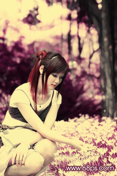 photoshop調(diào)色教程:mm的淡雅色調(diào)