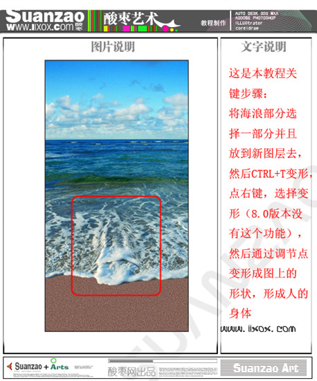 photoshop照片合成教程:美女,海豚與海
