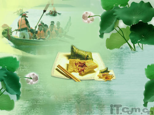 用photoshop制作端午節(jié)賀卡