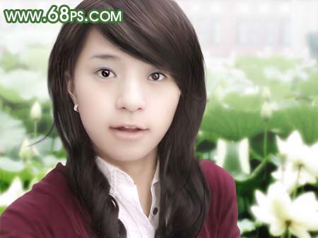 photoshop突出mm照片意境讓畫面清晰