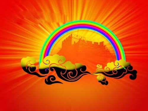 ps教程:繪制快樂奧運2008宣傳畫