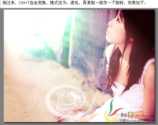 photoshop照片合成：mm夢幻藝術思考"