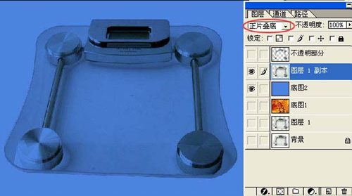 透明玻璃的摳圖方法