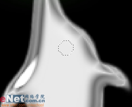 photoshop實例教程:海豚頂珠寶石耳墜