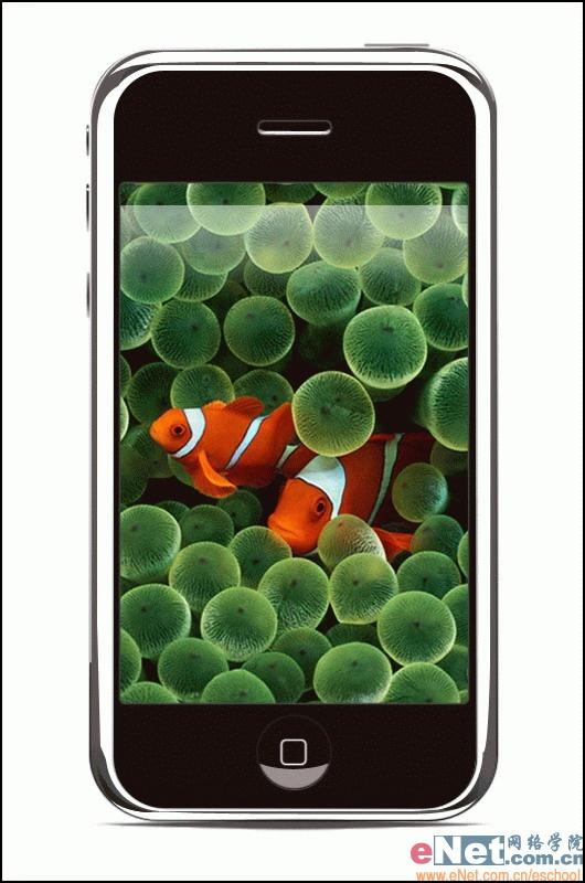 望眼欲穿photoshop設計超絢麗iphone(3)