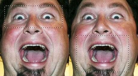 photoshop入門實例:制作夸張的人物表情_webjx.com