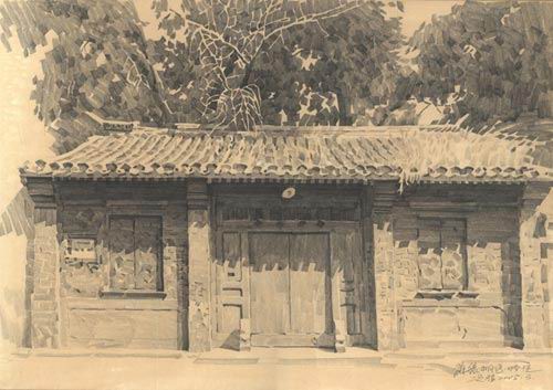 留住胡同—精彩photoshop鉛筆畫欣賞_網(wǎng)頁設(shè)計www.webjx.com轉(zhuǎn)載