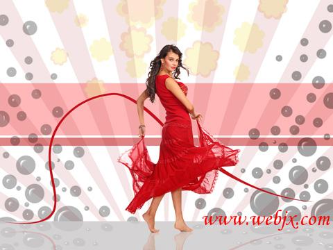 photoshop畫筆打造美女舞蹈藝術(shù)照片_網(wǎng)頁設(shè)計(jì)webjx.com原創(chuàng)
