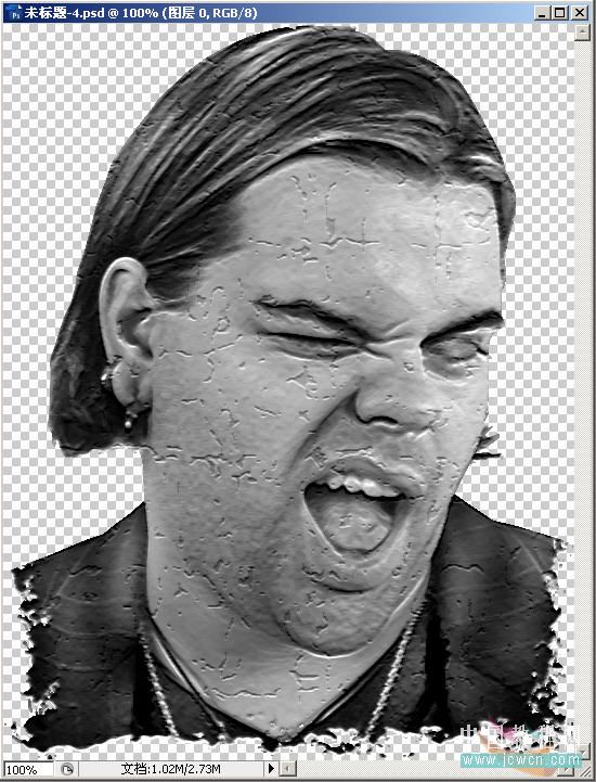 photoshop教程:輕松制作石膏人像