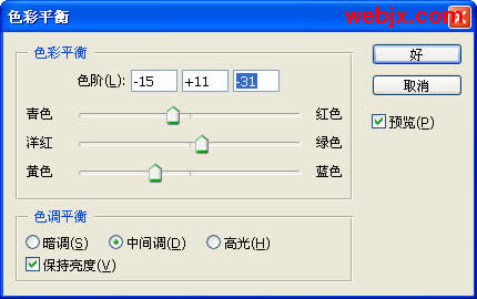 photoshop教程：花卉更加嫩綠清晰