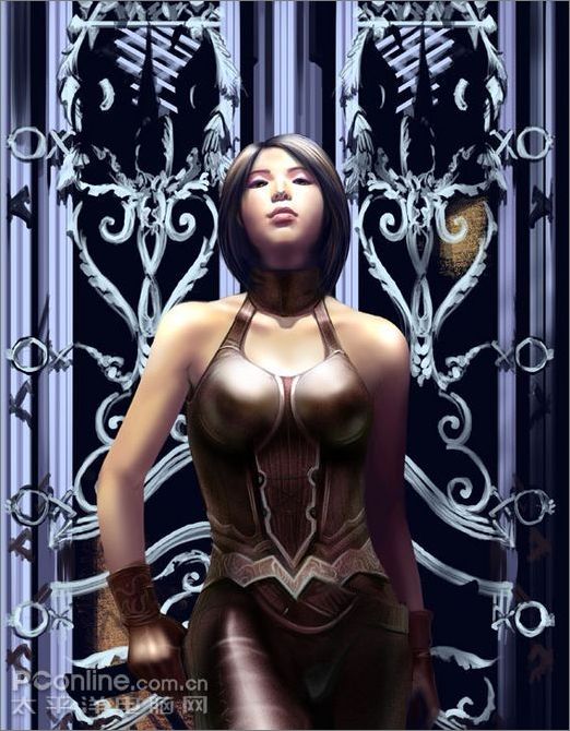 photoshop繪制《女刺客》插畫 photoshop繪制《女刺客》插畫