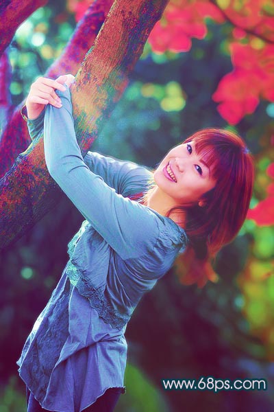 photoshop調色:使mm照片顏色豐富多彩