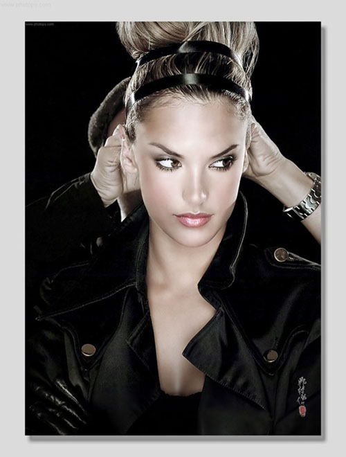 photoshop教程:人物照片美容和色彩調(diào)整