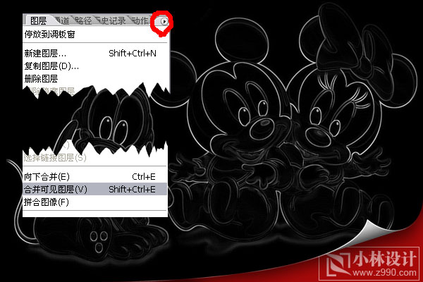 photoshop入門:制作照片輪廓線描特效_網(wǎng)頁(yè)設(shè)計(jì)