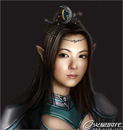 photoshop繪畫技巧和細節(jié)來表現(xiàn)精靈 photoshop繪畫技巧和細節(jié)來表現(xiàn)精靈