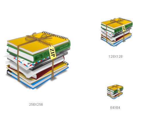 photoshop教程:制作zip圖標