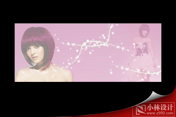 ps教程:制作美女照片亮線星光美好簽名_網(wǎng)頁設(shè)計(jì)