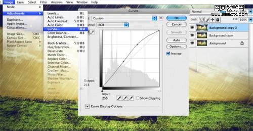 photoshop照片合成教程:暗調插畫效果_網頁設計