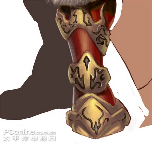 photoshop繪制網絡游戲男戰士 photoshop繪制網絡游戲男戰士