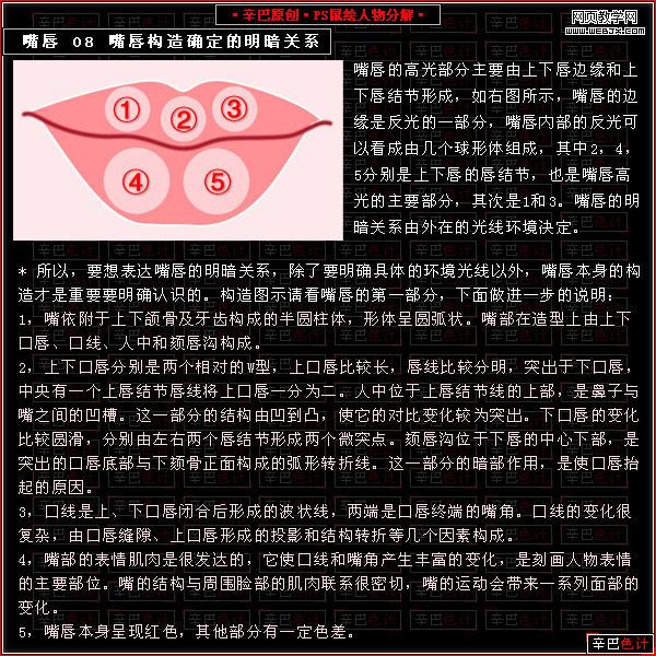 photoshop經(jīng)典教程:鼠繪美女性感嘴唇_網(wǎng)頁(yè)設(shè)計(jì)