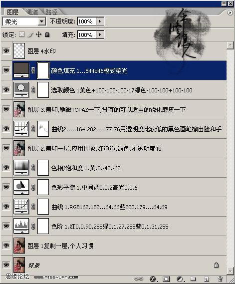 photoshop調色:灰色調照片_網頁設計發布