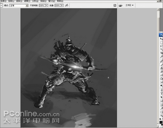 photoshop軟件和友基pf8060繪制插畫