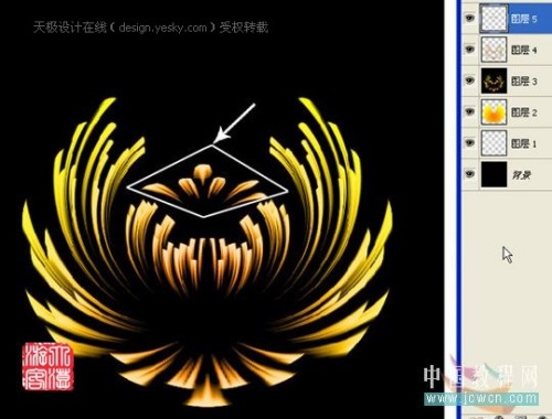 用photoshop濾鏡巧妙繪制艷麗菊花_網頁設計webjx.com轉載
