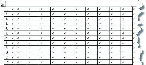 一切皆有可能 Word表格也能玩序號填充