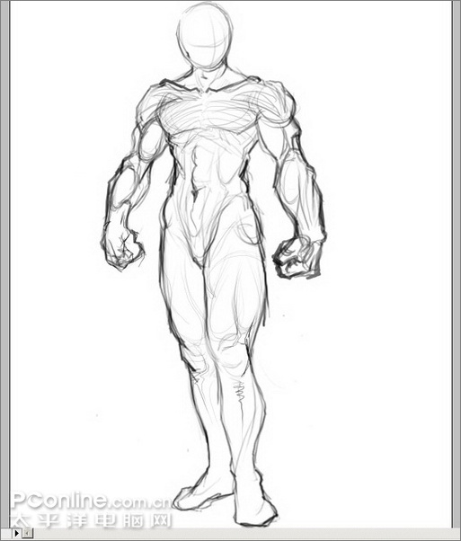 photoshop繪制網絡游戲男戰士 photoshop繪制網絡游戲男戰士