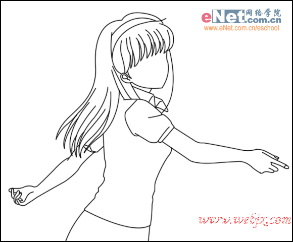 photoshop打造心跳回憶美女詩織