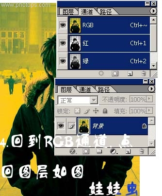 ps教程:男孩的非主流效果_網頁設計webjx.com網絡整理