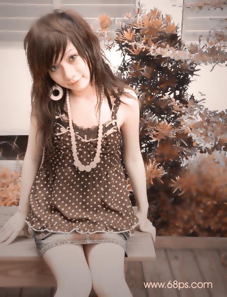 非主流ps教程:照片色調隨自己愛好做