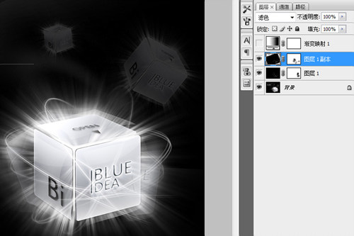 photoshop cs3教程:制作漂亮流動光線
