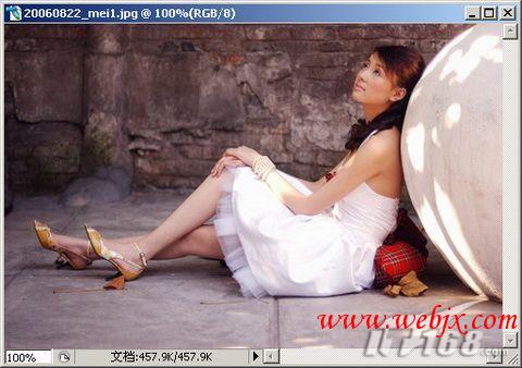 photoshop制作大光圈朦朧背景效果